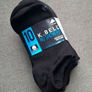 K. BELL no show fit socks